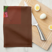 Torchon de cuisine carte elfique (Quart Plié)