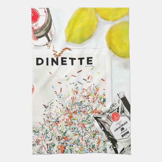 Torchon de cuisine Confetti (Vertical)