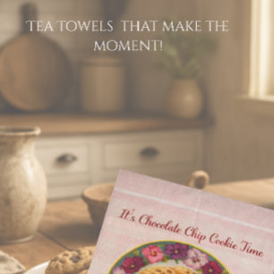 Torchon de cuisine Cottage au temps des biscuits a