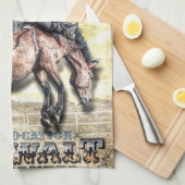 Torchon de cuisine Cowboy (Quart Plié)