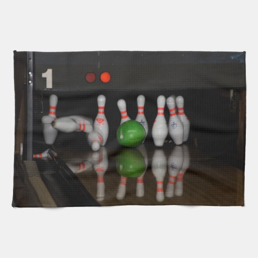 Torchon de cuisine de bowling (Horizontal)