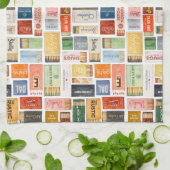 Torchon de cuisine de Dallas Matchbook (Plié)