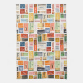 Torchon de cuisine de Dallas Matchbook (Vertical)