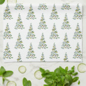 Torchon de cuisine de Noël Cadeau (Plié)