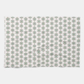 Torchon de cuisine de Noël flocon de neige Cadeau (Horizontal)