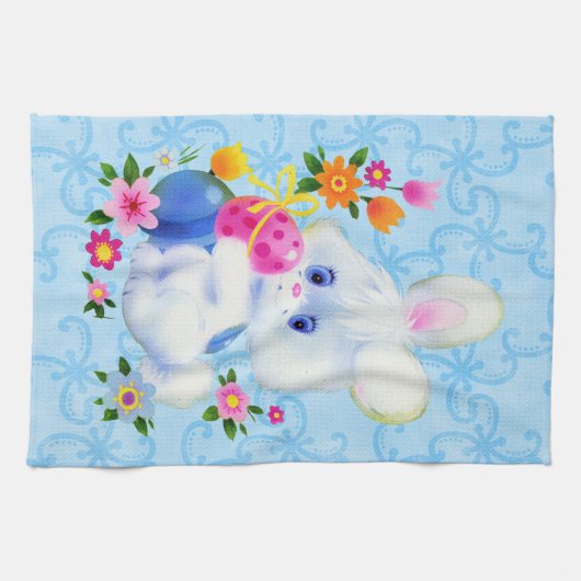 Torchon de cuisine de Pâques (Horizontal)