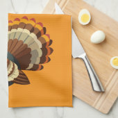 Torchon de cuisine de Thanksgiving dinde (Quart Plié)