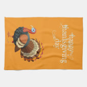 Torchon de cuisine de Thanksgiving dinde (Horizontal)