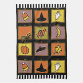 Torchon de cuisine décor Halloween (Vertical)