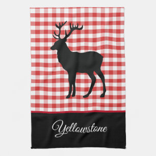 Torchon de cuisine - Élan de Yellowstone