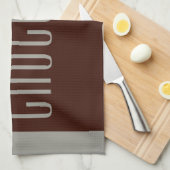 Torchon de cuisine en forme de barre de chocolat (Quart Plié)