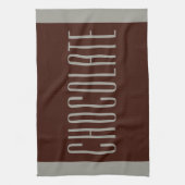 Torchon de cuisine en forme de barre de chocolat (Vertical)