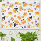 Torchon de cuisine en microfibre Halloween (Plié)