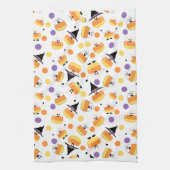 Torchon de cuisine en microfibre Halloween (Vertical)