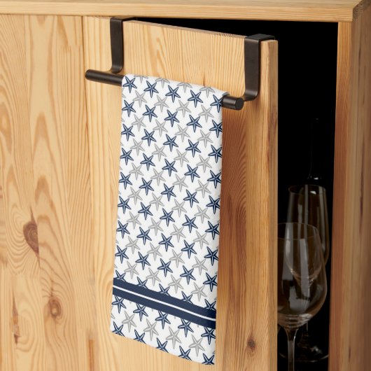 Torchon de cuisine étoile de mer côtière (Pliage en tiers)