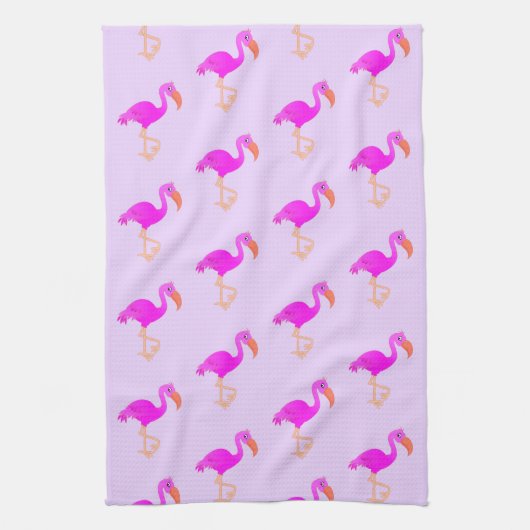 Torchon de cuisine Flamant Rose (Vertical)