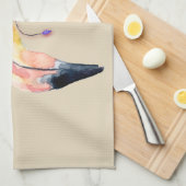 Torchon de cuisine flamant rose Boho Fiona (Quart Plié)