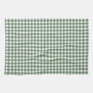 Torchon de cuisine Gingham vert