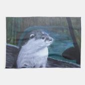 Torchon de cuisine Loutre (Horizontal)