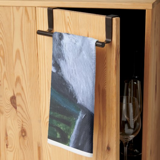 Torchon de cuisine Loutre (Pliage en tiers)