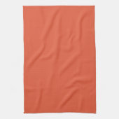 Torchon de cuisine orange choquant (Vertical)