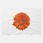 Torchon de cuisine orange marguerite (Horizontal)