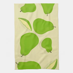 Torchon de cuisine Poire verte