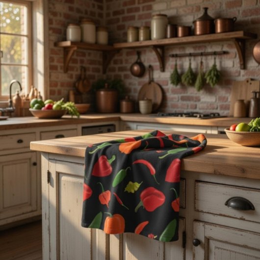 Torchon de cuisine Poivrons Piquants