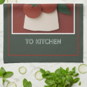 Torchon de cuisine pour la récolte de tomates (Plié)