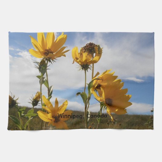 Torchon de cuisine Prairie Sunset (Horizontal)