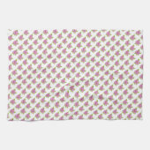 Torchon de cuisine rose de Julia (Horizontal)