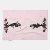 Torchon de cuisine rose Hamlet Le Barde (Horizontal)