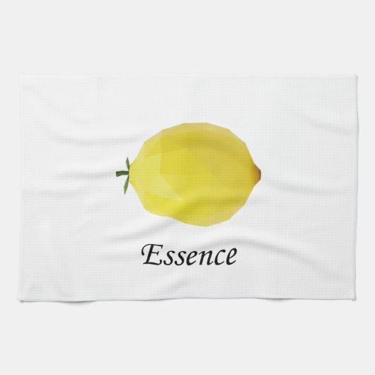Torchon de cuisine symboles Low Poly (Horizontal)