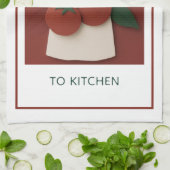 Torchon de cuisine Tomates Récolte | Cuisine de Fe (Plié)