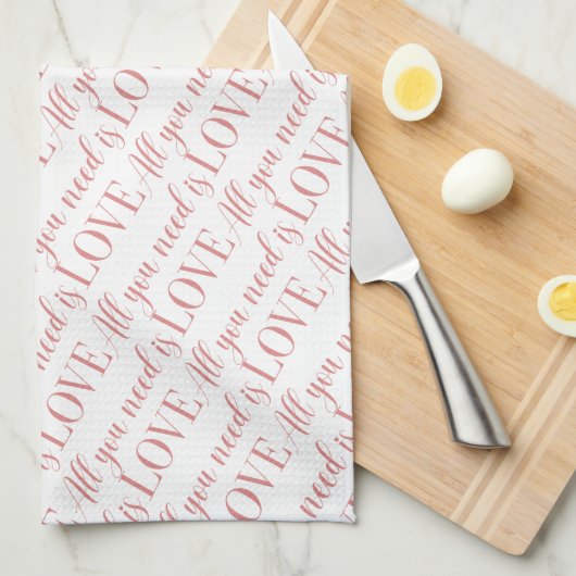 Torchon de cuisine 'Tout ce dont vous avez besoin, (Quart Plié)