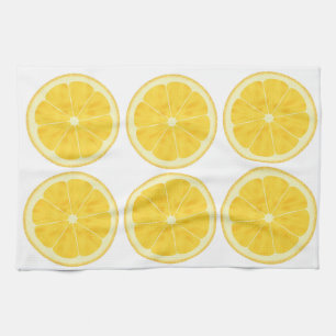 Torchon de cuisine - Tranche de citron