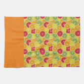 Torchon de cuisine - Tranches de fruits d'agrumes (Horizontal)