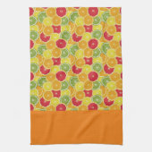 Torchon de cuisine - Tranches de fruits d'agrumes (Vertical)