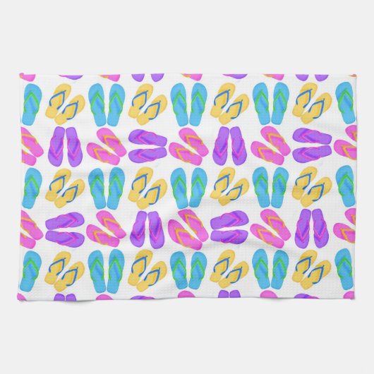 Torchon de plage motif serviette de cuisine (Horizontal)