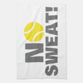 Torchon de tennis | Pas de sueur ! (Vertical)