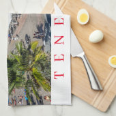 Torchon de thé de la plage de Tenerife (Quart Plié)