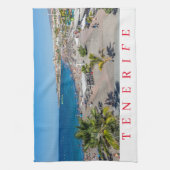 Torchon de thé de la plage de Tenerife (Vertical)