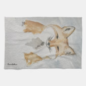 Torchon de thé Fox (Horizontal)