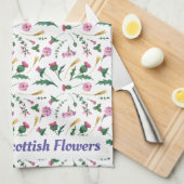 Torchon écossais à fleurs (Quart Plié)