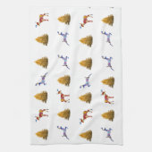 Torchon fin Noël mignon (Vertical)