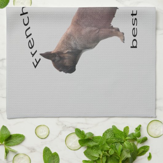 Torchon pour bouledogues français (Plié)