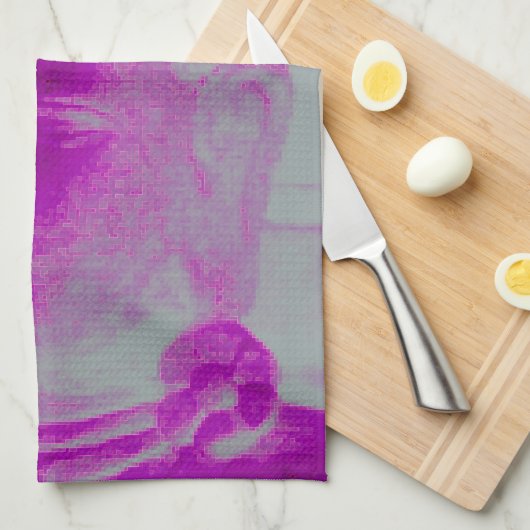 torchon pourpre bouddha (Quart Plié)