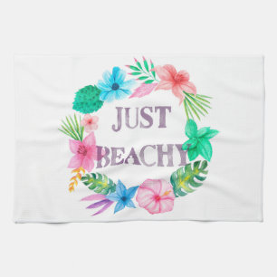 Torchon Tropical Theme pour Beach House Florida Ho