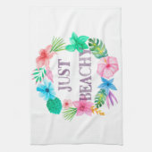 Torchon Tropical Theme pour Beach House Florida Ho (Vertical)