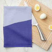Torchons de cuisine avec design bleu frais et neut (Quart Plié)